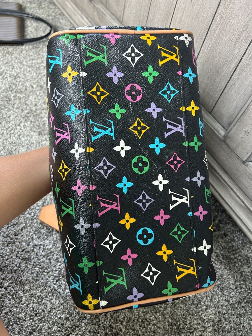 Multicolor Black Handbag - Picture 14 of 16